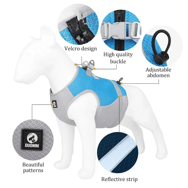 Adjustable Dog Cooling Vest and Harness by HitMyNeed