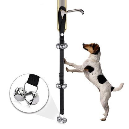 Adjustable Dog Potty Training Bell with 7 Chimes by HitMyNeed
