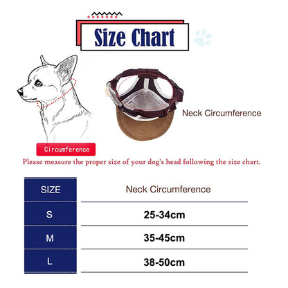 Adjustable Dog Sun Hat with Ear Holes by HitMyNeed