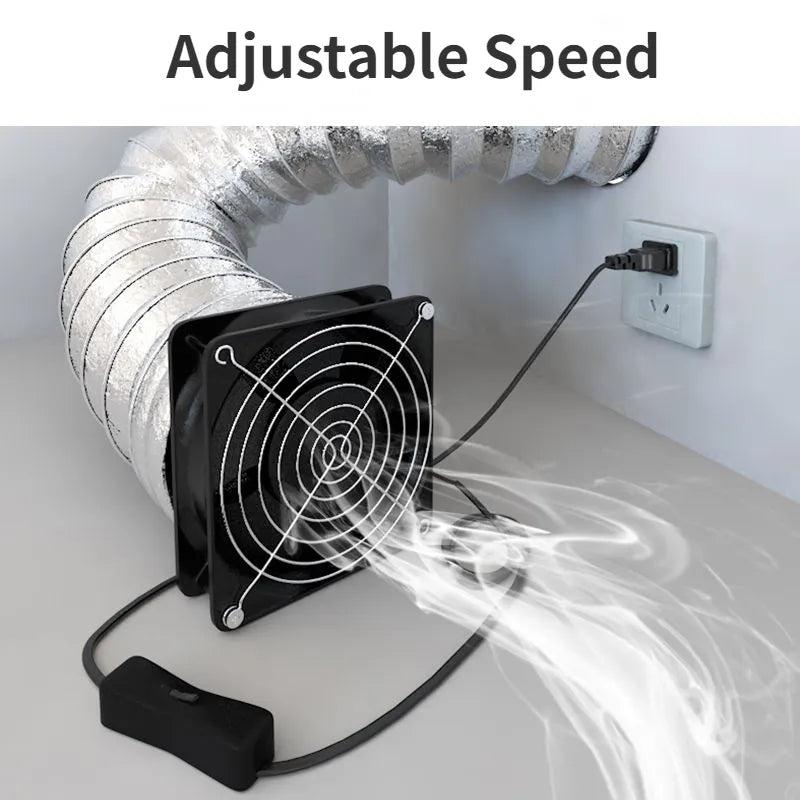 Adjustable Domestic Exhaust Fan for Kitchen & Bath by HitMyNeed