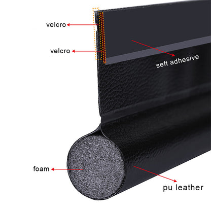 Adjustable Door Bottom Seal Strip Draft Stopper by HitMyNeed