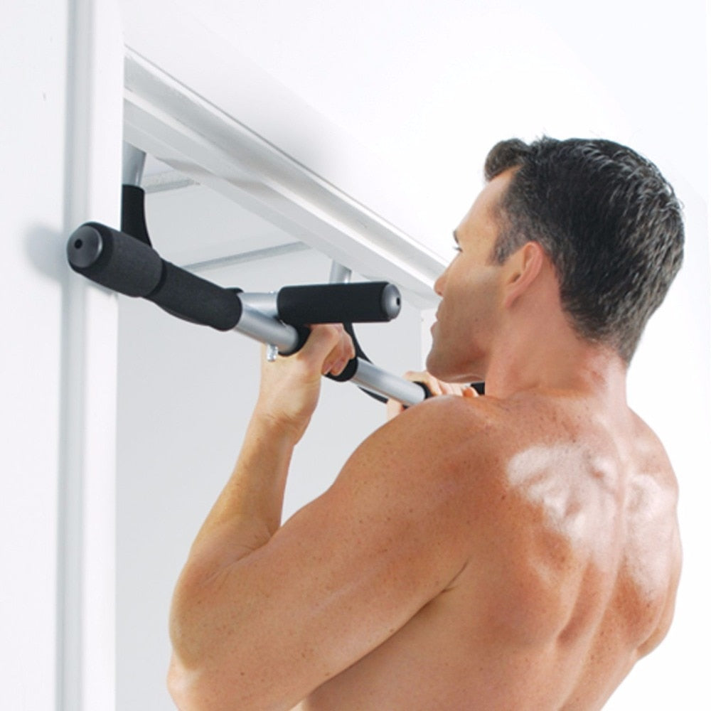 Adjustable Doorway Pull Up Bar with Foam Grips by HitMyNeed