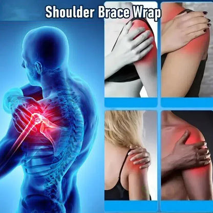 Adjustable Double Shoulder Brace for Sport & Back Support by HitMyNeed