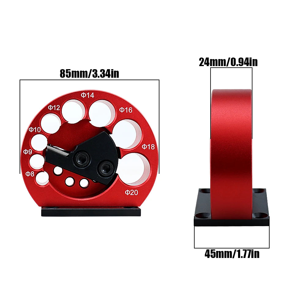 Adjustable Dowel Maker Jig 8-20 mm with Carbide Blade by HitMyNeed