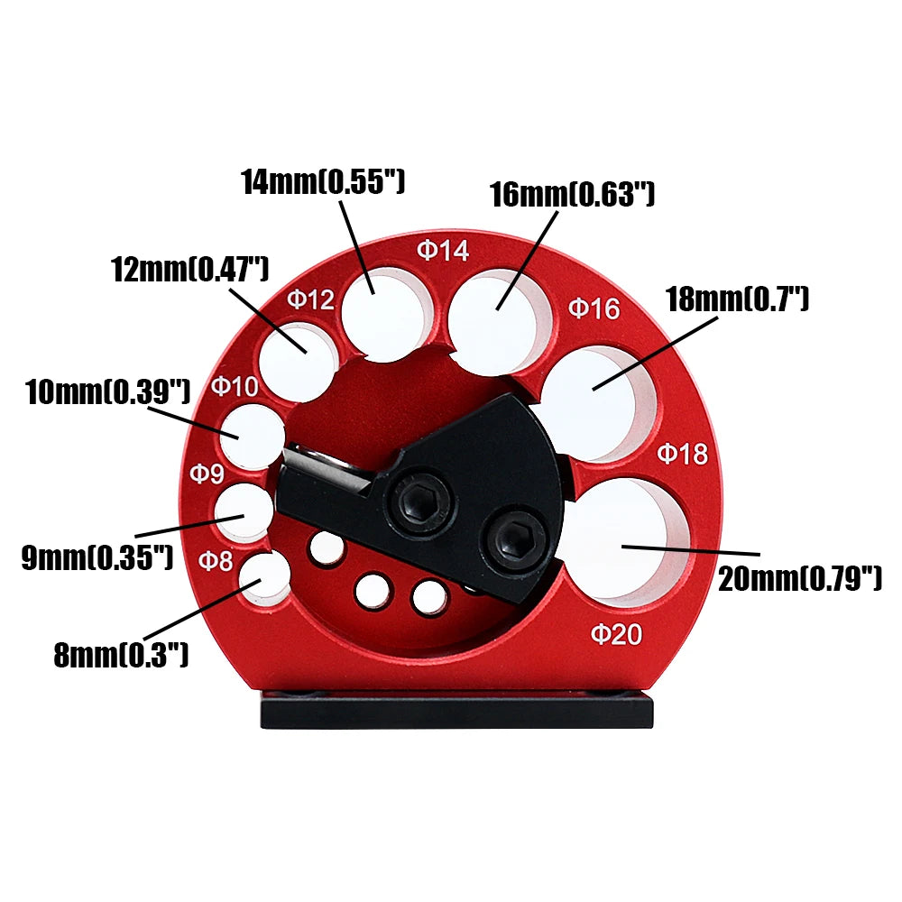 Adjustable Dowel Maker Jig 8-20 mm with Carbide Blade by HitMyNeed