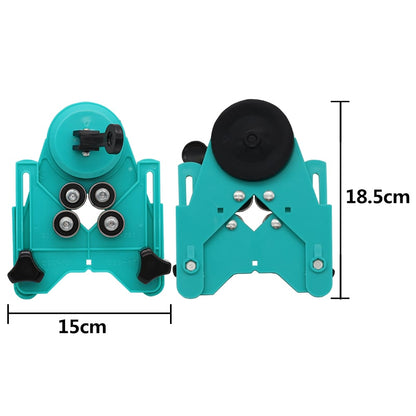 Adjustable Drill Bit Hole Guide with Suction Base by HitMyNeed