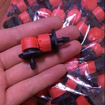 Adjustable Drip Irrigation Sprinkler Heads (100 Pcs) by HitMyNeed