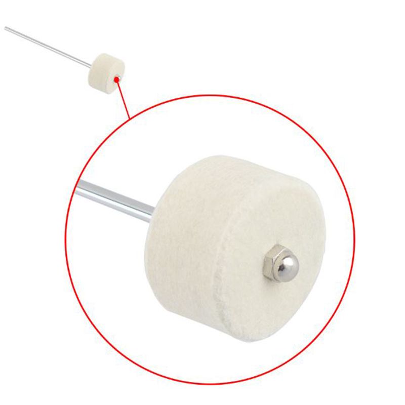 Adjustable Drum Pedal with Felt Beater Head by HitMyNeed