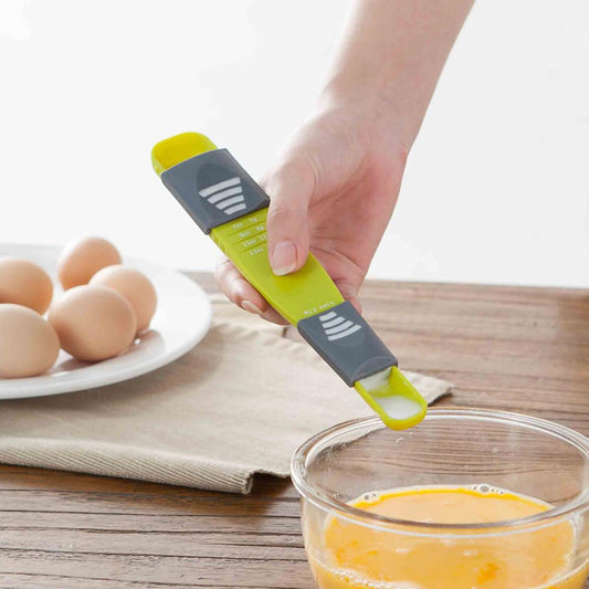 Adjustable Dual-Ended Measuring Spoon by HitMyNeed
