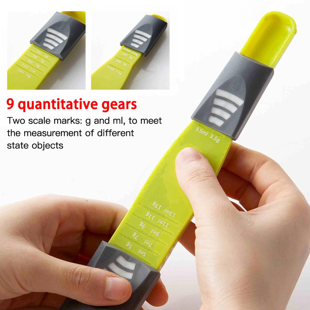 Adjustable Dual-Ended Measuring Spoon by HitMyNeed