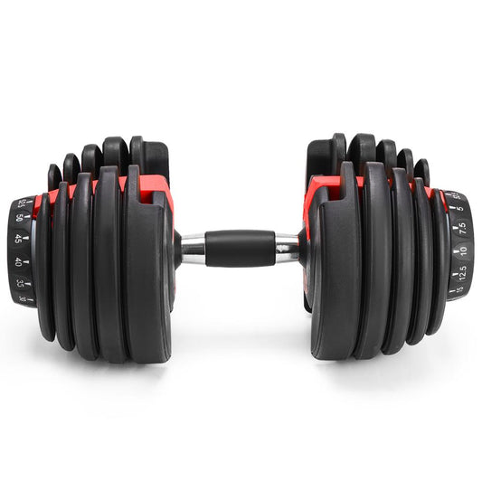 Adjustable Dumbbell 5-52.5 lb Single Weight Set by HitMyNeed