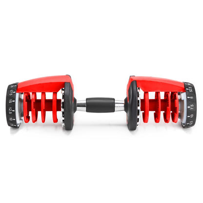 Adjustable Dumbbell 5-52.5 lb Single Weight Set by HitMyNeed