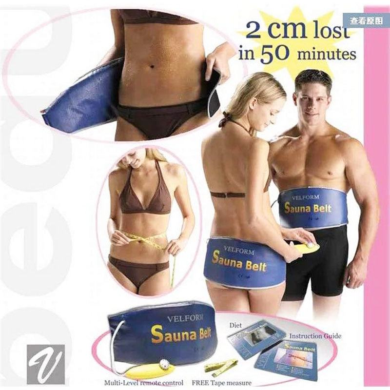 Adjustable Electric Sauna Belt Tummy Shaper by HitMyNeed