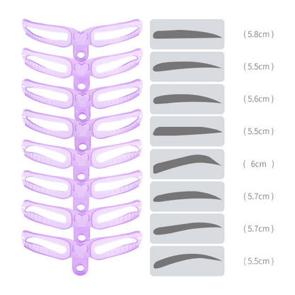 Adjustable Eyebrow Shaping Template Set by HitMyNeed