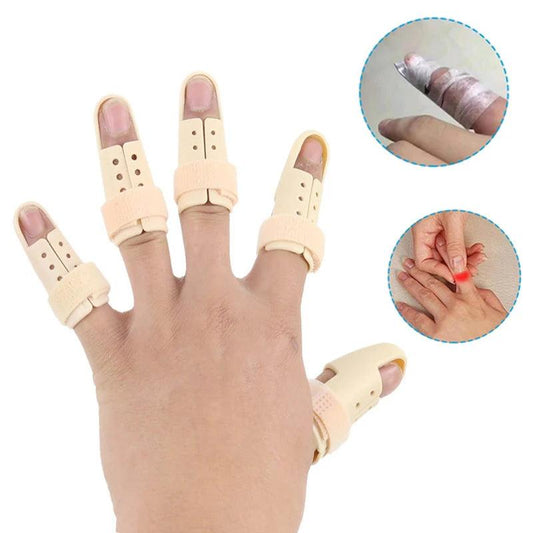 Adjustable Finger Splint Brace Set, 5 Pack by HitMyNeed