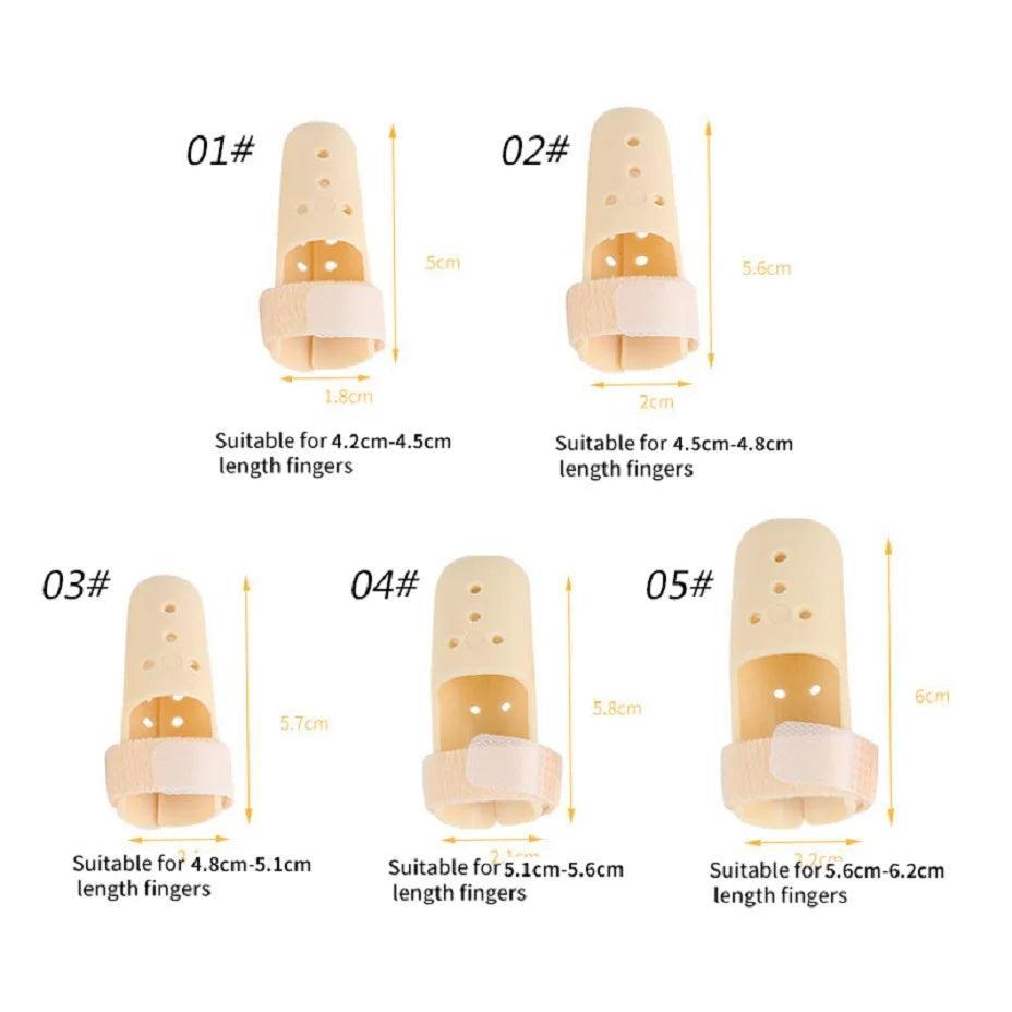 Adjustable Finger Splint Brace Set, 5 Pack by HitMyNeed