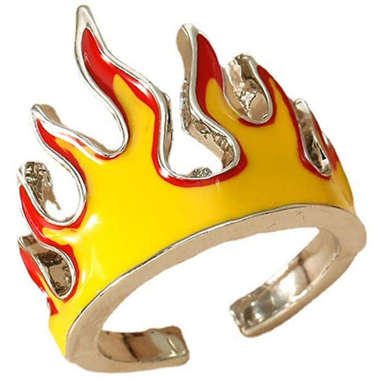 Adjustable Flame Ring for Cosplay and Daily Wear by HitMyNeed