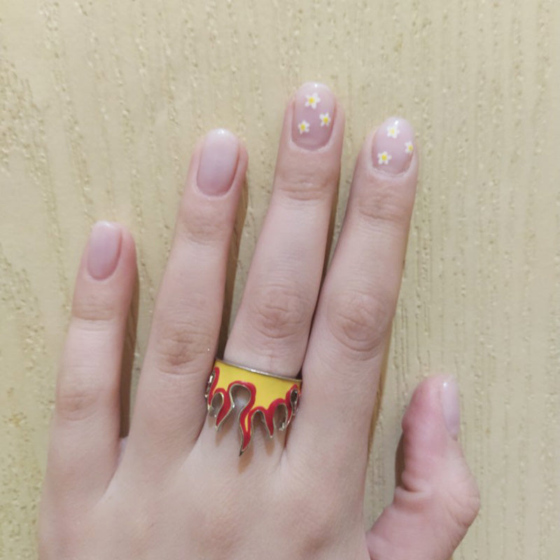 Adjustable Flame Ring for Cosplay and Daily Wear by HitMyNeed