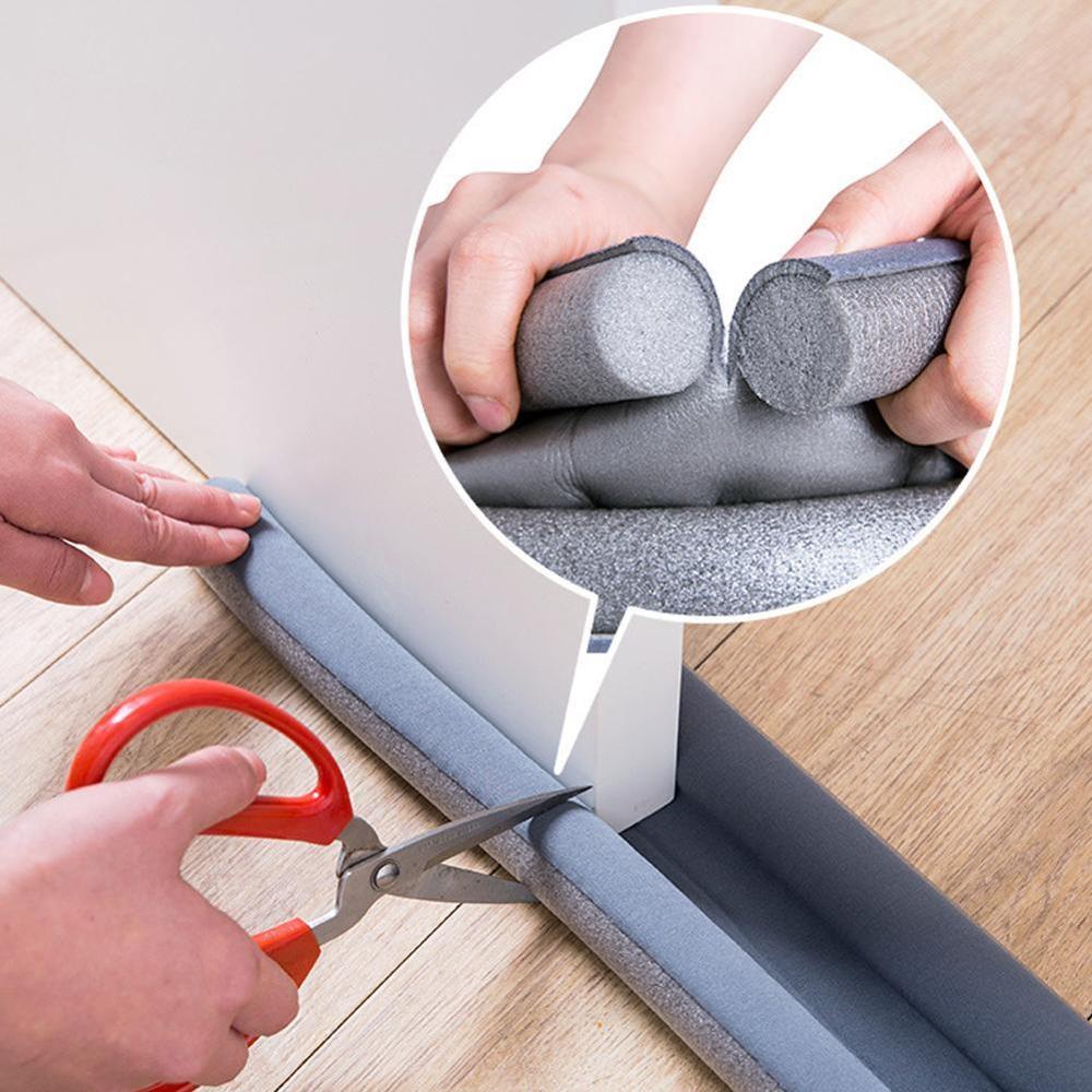 Adjustable Foam Door Sealing Strip 95cm by HitMyNeed