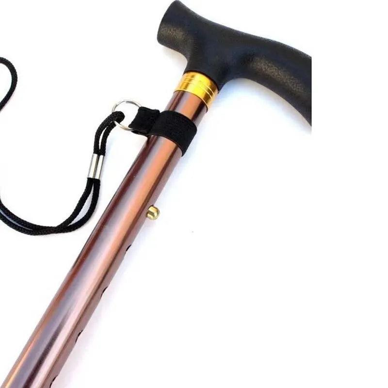 Adjustable Folding Aluminum Walking Stick 83-94cm by HitMyNeed