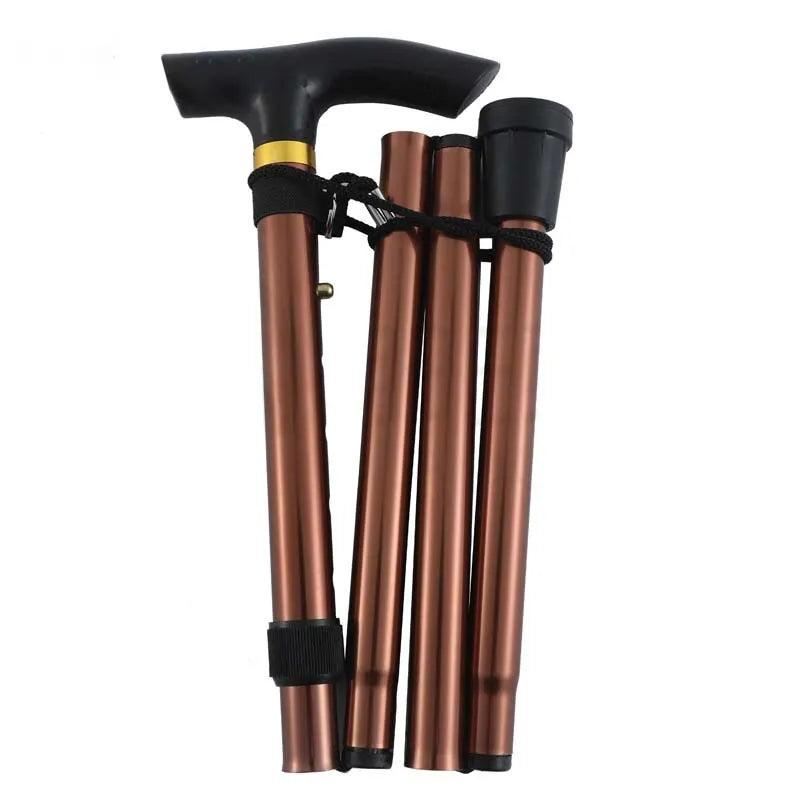 Adjustable Folding Aluminum Walking Stick 83-94cm by HitMyNeed
