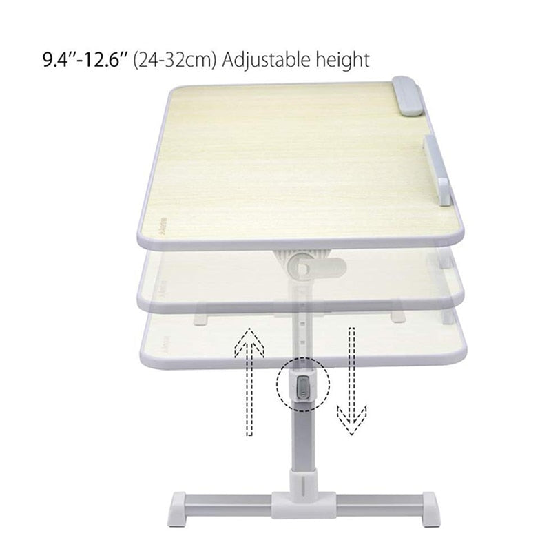Adjustable Folding Laptop Desk with Wrist Rest by HitMyNeed