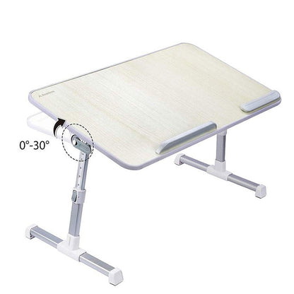 Adjustable Folding Laptop Desk with Wrist Rest by HitMyNeed