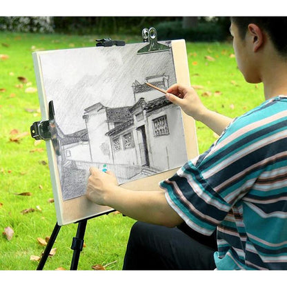 Adjustable Folding Painting Tripod Easel with Tray by HitMyNeed