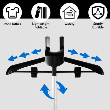 Adjustable Garment Hanger Stand for Clothes Steaming by HitMyNeed