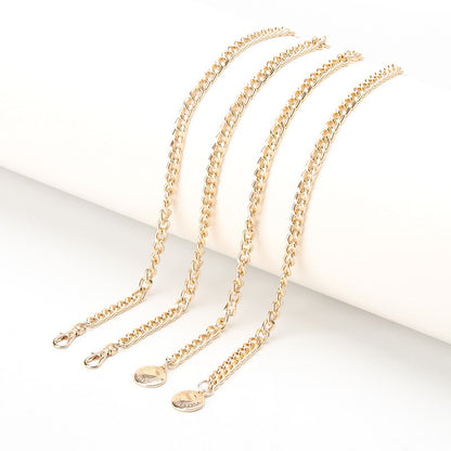 Adjustable Gold Metal Waist Chain Belt by HitMyNeed