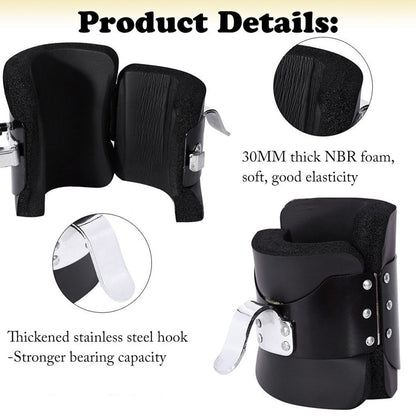 Adjustable Gravity Inversion Boots for Fitness Racks by HitMyNeed