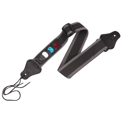 Adjustable Guitar Strap with Built-In Pick Holder by HitMyNeed