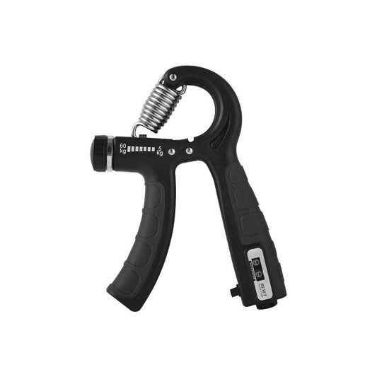 Adjustable Hand Grip Strengthener 5-60 kg black by HitMyNeed