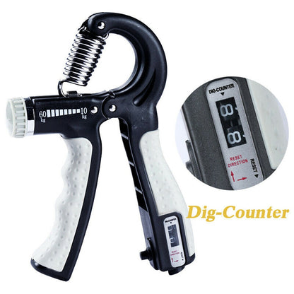 Adjustable Hand Gripper with Mechanical Counter by HitMyNeed
