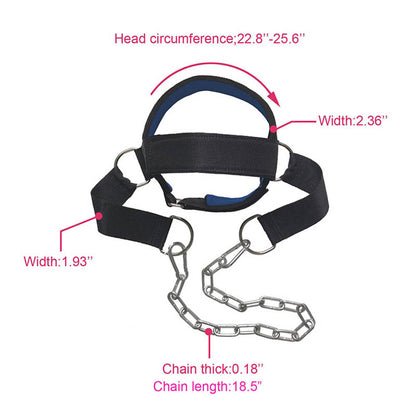 Adjustable Head Harness Neck Training Strap by HitMyNeed