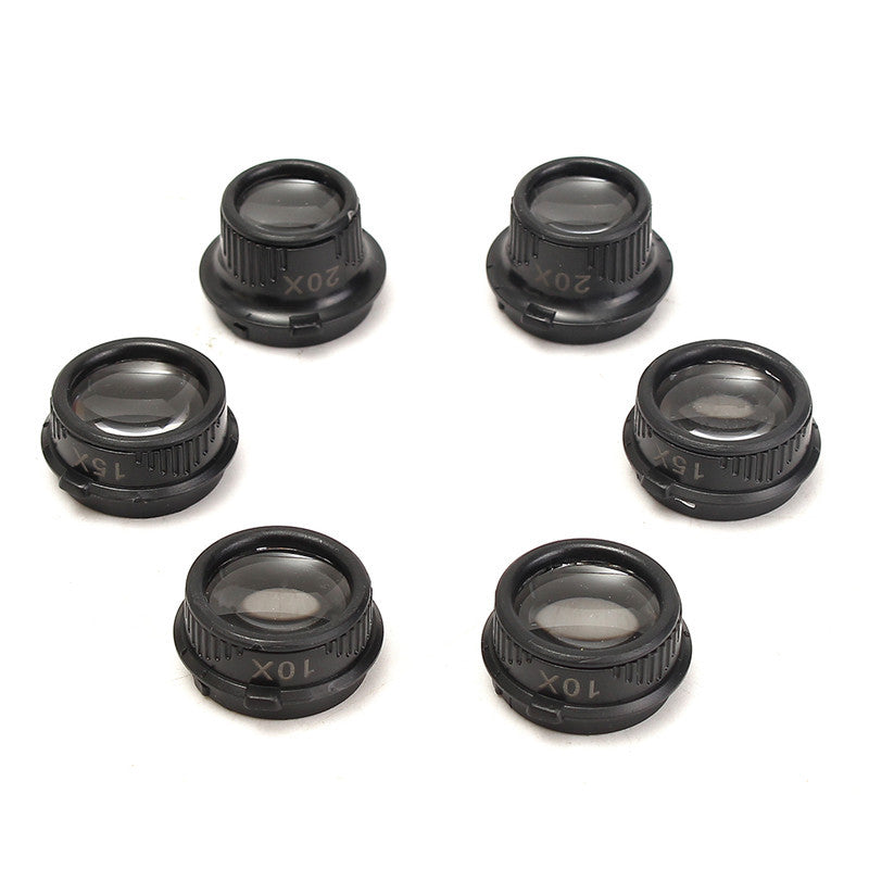Adjustable Headband Magnifying Glasses with 8 Lenses by HitMyNeed