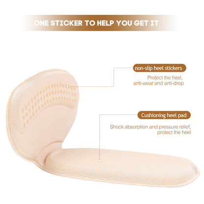 Adjustable Heel Pads for Sports Shoes (1 Pair) by HitMyNeed