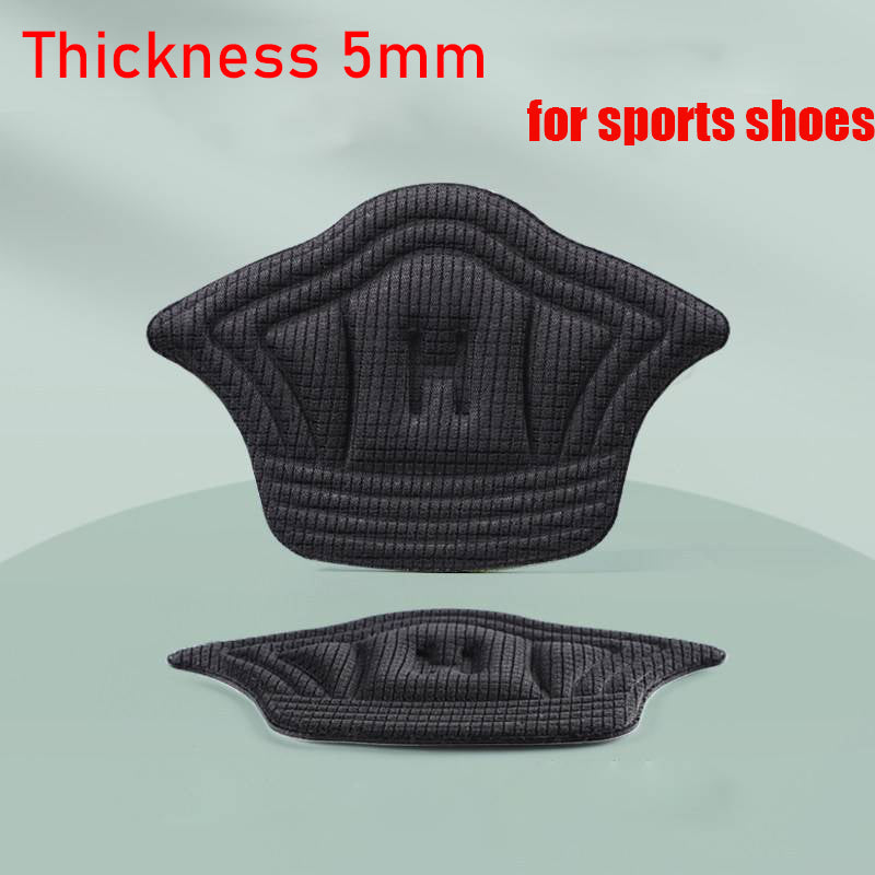 Adjustable Heel Pads for Sports Shoes (1 Pair) b-black by HitMyNeed