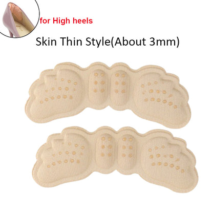 Adjustable Heel Pads for Sports Shoes (1 Pair) c-beige by HitMyNeed