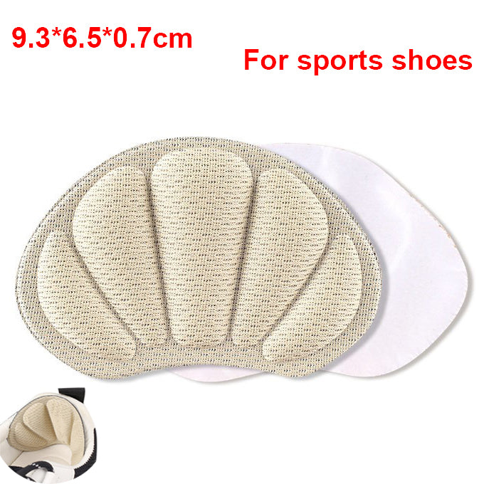 Adjustable Heel Pads for Sports Shoes (1 Pair) f-beige by HitMyNeed