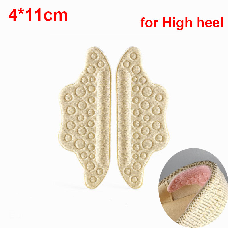 Adjustable Heel Pads for Sports Shoes (1 Pair) g-beige by HitMyNeed