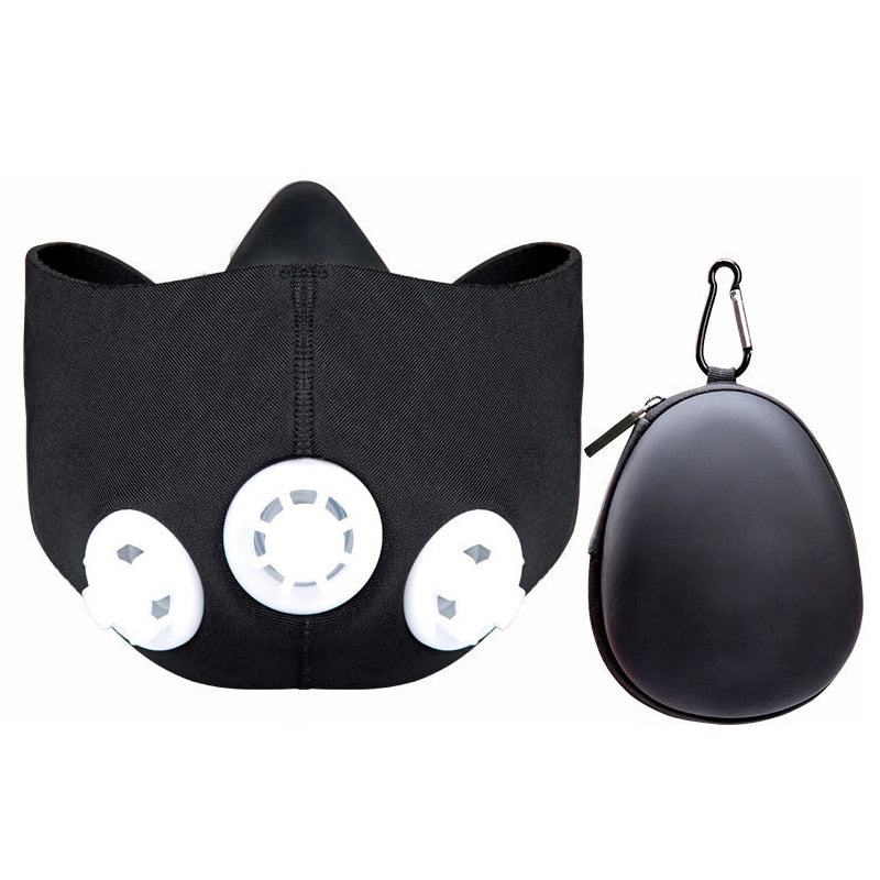 Adjustable High Altitude Simulation Sports Mask by HitMyNeed