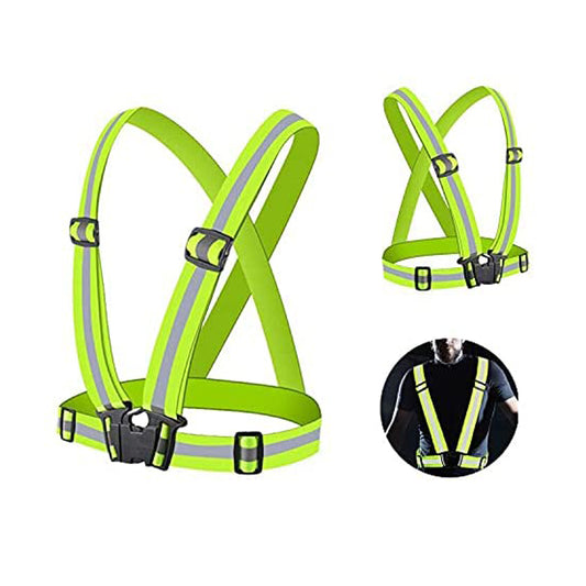 Adjustable High Visibility Reflective Safety Straps by HitMyNeed