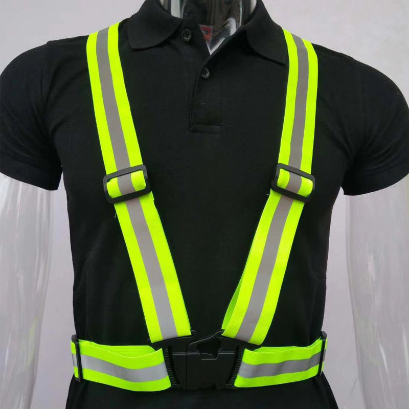 Adjustable High Visibility Reflective Safety Straps by HitMyNeed
