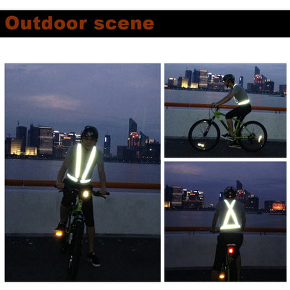 Adjustable High Visibility Reflective Safety Straps by HitMyNeed