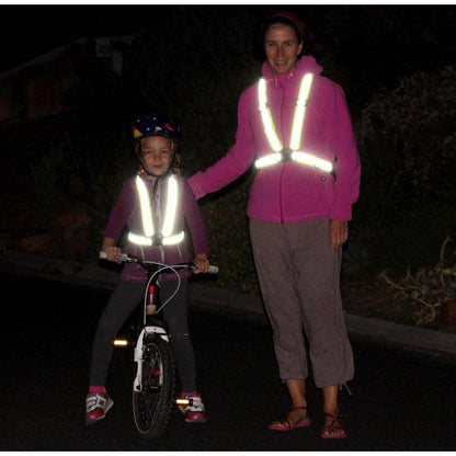 Adjustable High Visibility Reflective Safety Straps by HitMyNeed