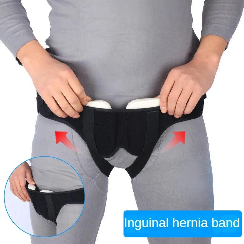 Adjustable Inguinal Hernia Belt with Inflatable Support by HitMyNeed