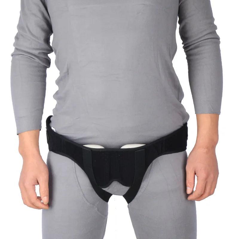 Adjustable Inguinal Hernia Belt with Inflatable Support by HitMyNeed
