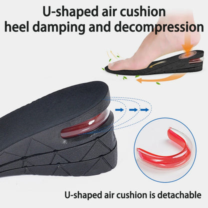 Adjustable Invisible Height Increase Insoles height-3-cm by HitMyNeed