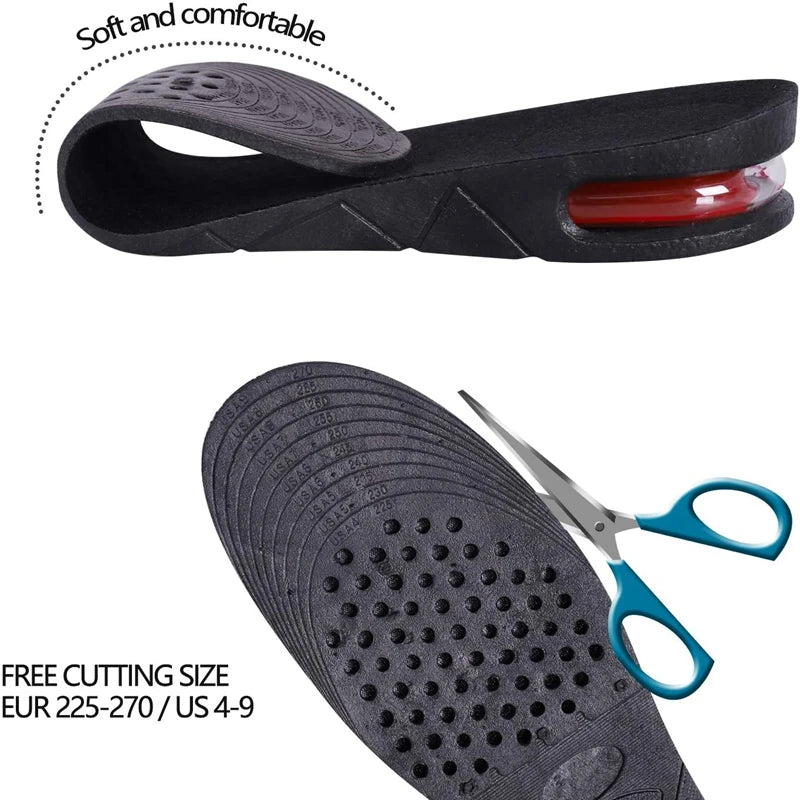 Adjustable Invisible Height Increase Insoles height-7-cm by HitMyNeed